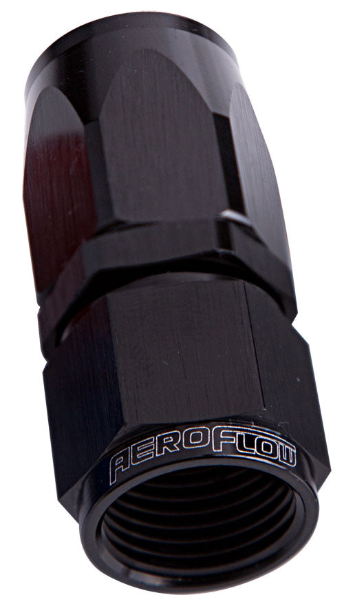 -6AN TAPER SERIES STRAIGHT HOSE END BLACK Default Title