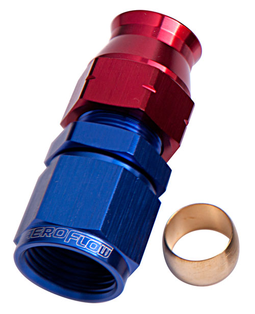 5/8" HARD LINE TO -10AN FEMALEADAPTER BLUE w/ OLIVE Default Title