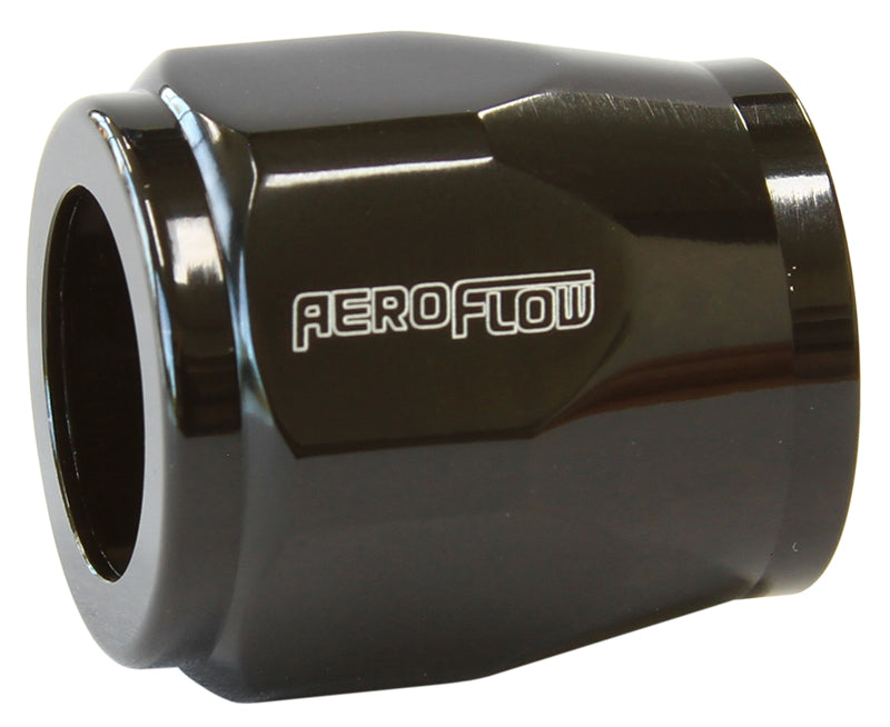 HEX HOSE FINISHER 15MM ID BLACK 5/8" ID CLAMP Default Title
