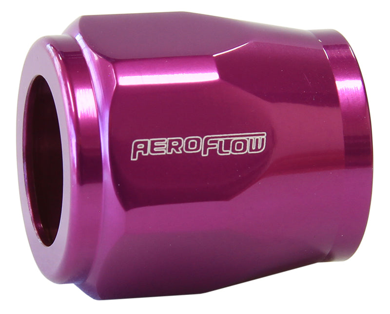 HEX HOSE FINISHER 20MM ID PURPLE 13/16" ID CLAMP Default Title