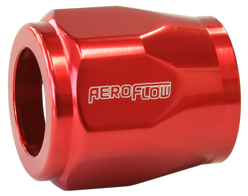 HEX HOSE FINISHER 30.5MM ID RED 1-3/16" ID CLAMP Default Title