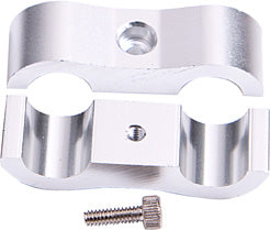 AEROFLOW BILLET HOSE SEPERATORS - SILVER 7AN