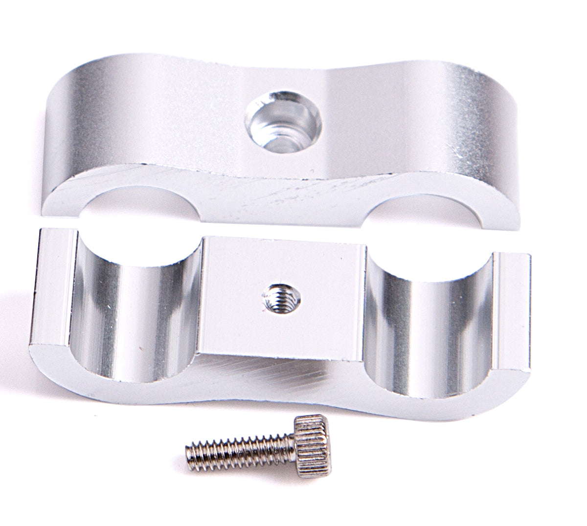 AEROFLOW BILLET HOSE SEPERATORS - SILVER 17AN