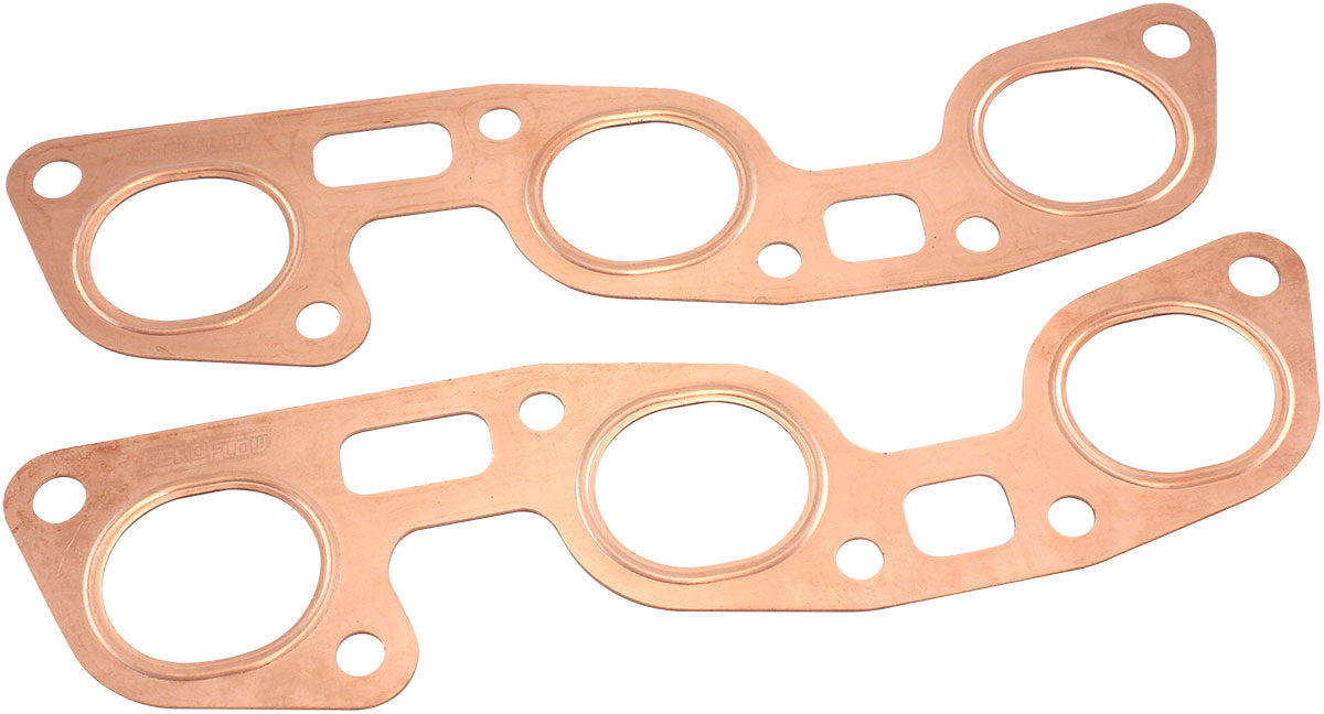 NISSAN RB26 EXHAUST GASKET    COPPER EMBOSSED SKYLINE 2 PIEC