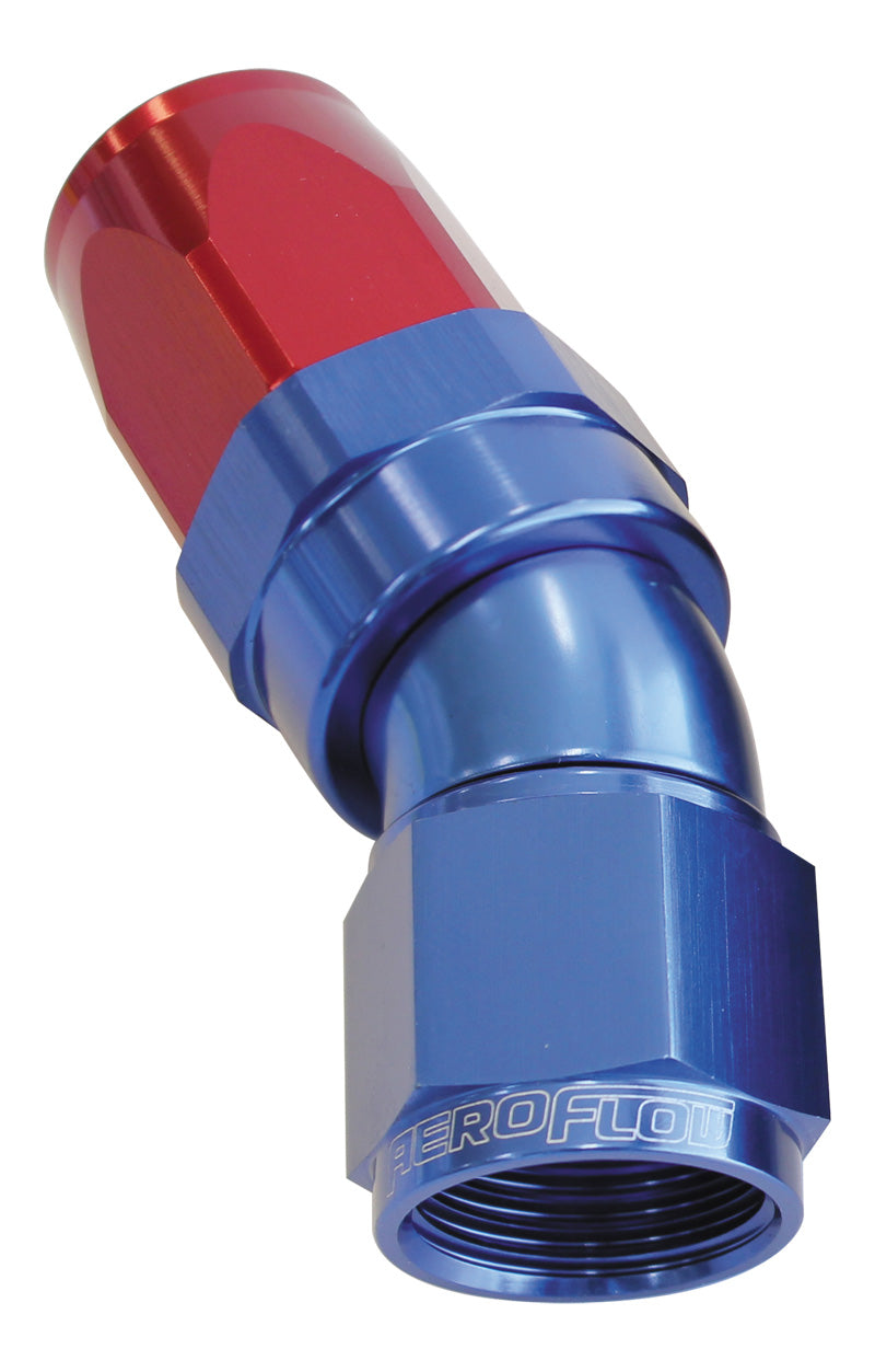 30 DEG HOSE END -06AN BLUE FULL FLOW TAPER STYLE Default Title