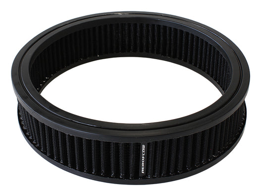 ROUND AIR FILTER 9" X 2"      WASHABLE COTTON ELEMENT