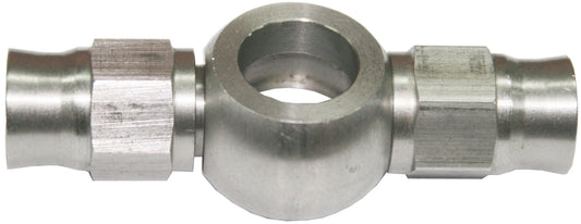 -3AN DOUBLE END BANJO 7/16"   STAINLESS SUIT TEFLON