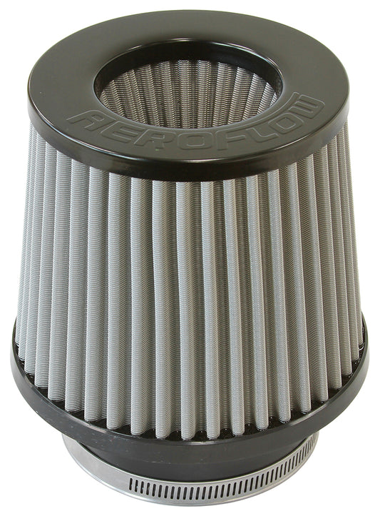 4" I.D CLAMP ON POD FILTER S/SELEMENT, BLACK INVERTED 5" LON