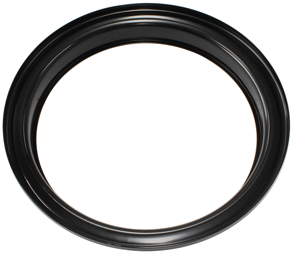 9" AIR CLEANER BASE ONLY FLAT BASE BLACK 7-5/16" Default Title