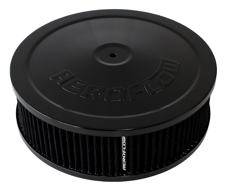 9" X 2-3/4" AIR CLEANER ASSY5-1/8" NECK, BLACK, COTTON Default Title