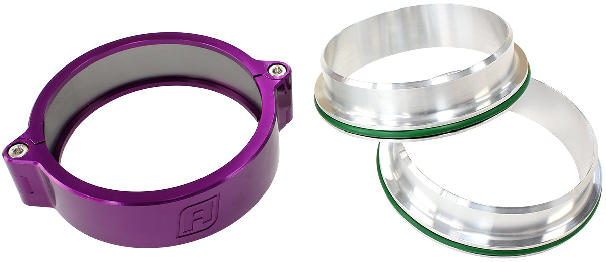2.0" BILLET INTERCOOLER CLAMPSQUICK CONNECT PURPLE CLAMP Default Title