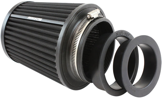 UNIVERSAL FLANGE CLAMP ON     TAPERED FILTER 6"/4.7" OD 5.5"HIGH BLACK - AF 2711-1001