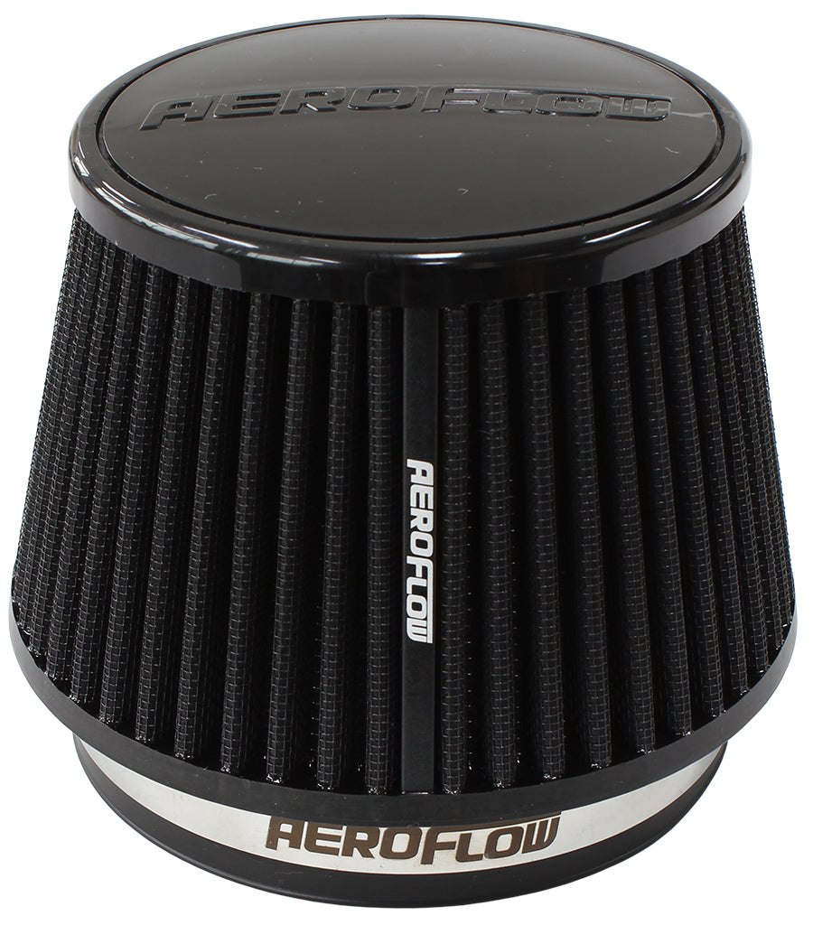 5" CLAMP-ON TAPERED FILTER 4.6-6.5 O.D, 4.15 HIGH BLACK Default Title
