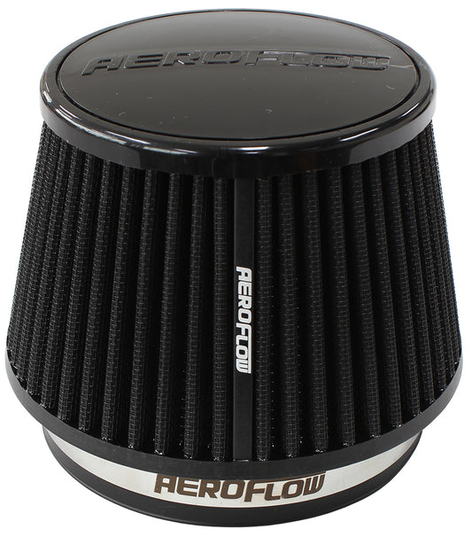 5" CLAMP-ON TAPERED FILTER    4.6-6.5 O.D, 4.15 HIGH BLACK