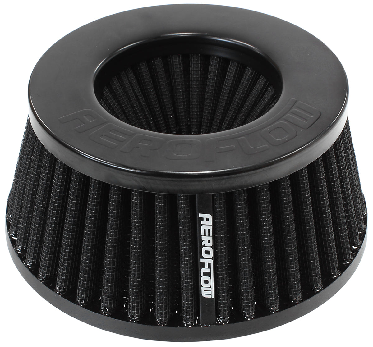 3" INVERTED TAPERED FILTER 5.25-6 O.D, 2.55" HIGH BLACK Default Title