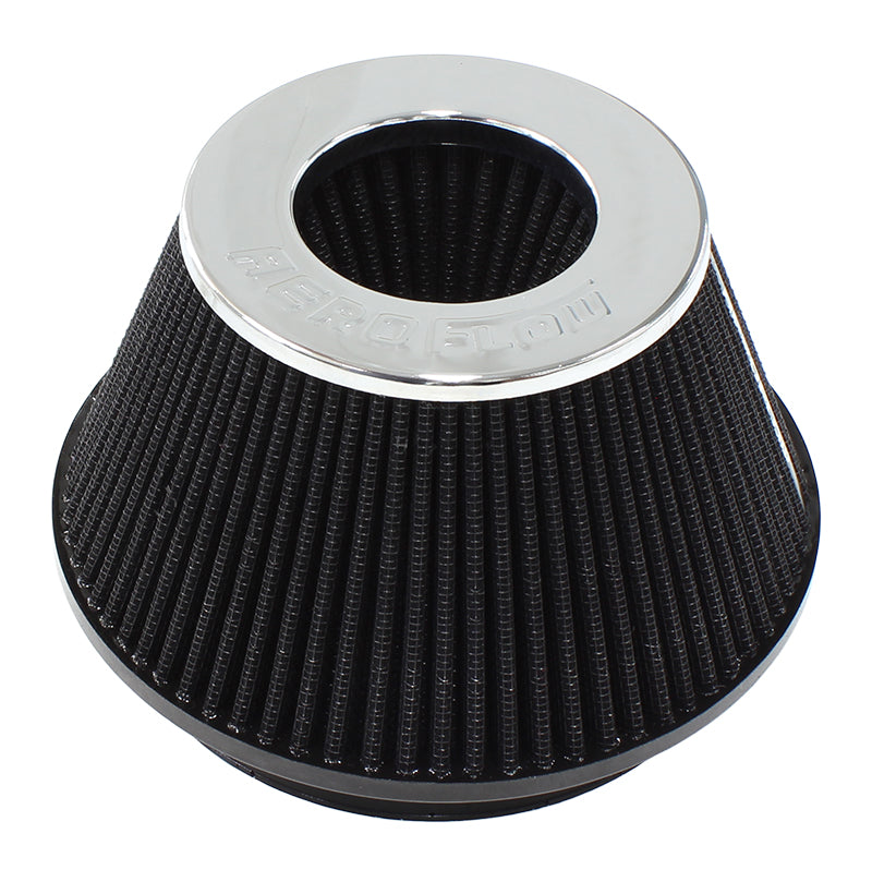 6" CLAMP-ON TAPERED FILTER 7.6 / 4.7" O.D, 4" HIGH CHROM Default Title