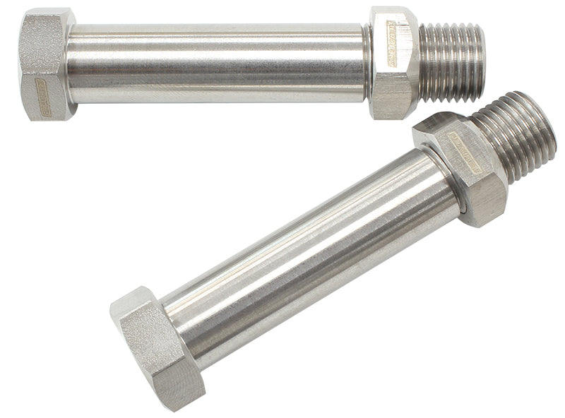SS 2-3/8"  THRU FRAME         with 2xM10 x 1.0 female threa