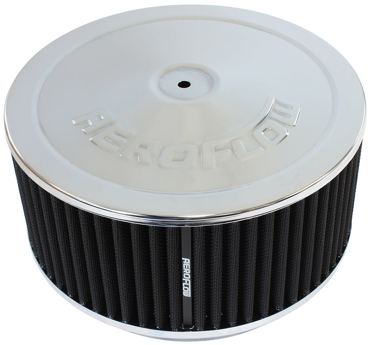 9" X 4" AIR CLEANER ASSEMBLY7-5/16" FLAT BASE CHROME COTTO Default Title