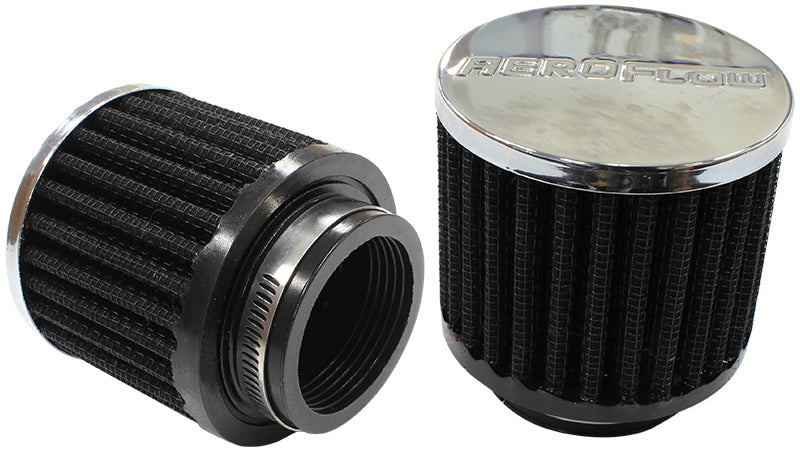 1-3/4" UNIV CLAMP ON FILTER 3" O.D,2-1/2" H,CHROME TOP Default Title