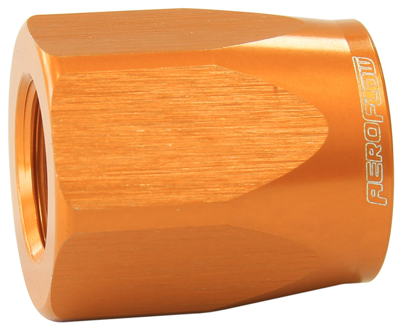 HOSE END SOCKET ALLOY -6AN GOLD SUIT BRAIDED HOSE Default Title