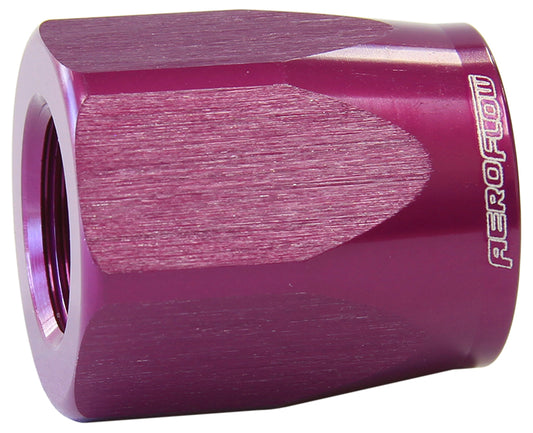HOSE END SOCKET ALLOY -10AN   PURPLE SUIT BRAIDED HOSE