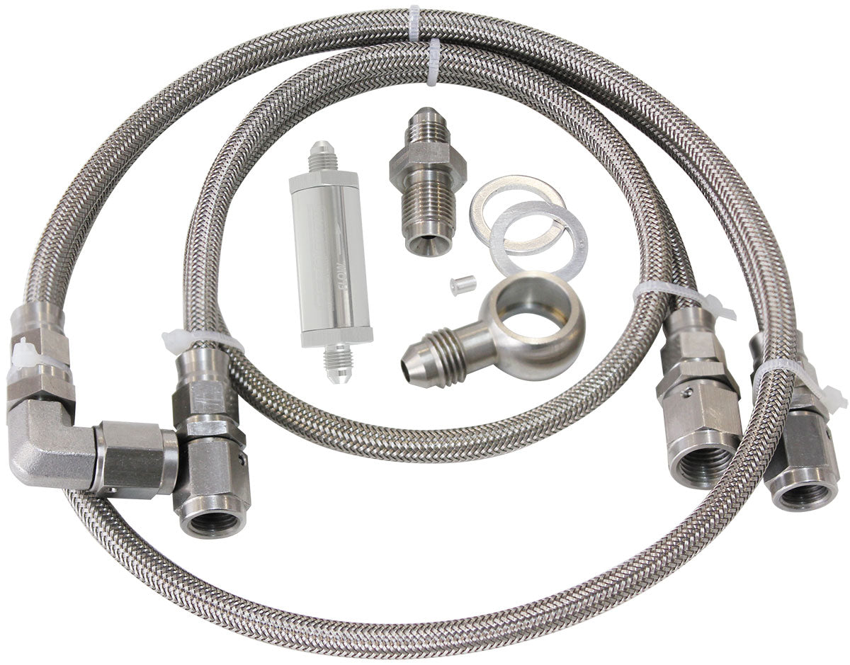 TURBO FEED OIL LINE KIT       30 MICRON FILTER FORD BA-BF