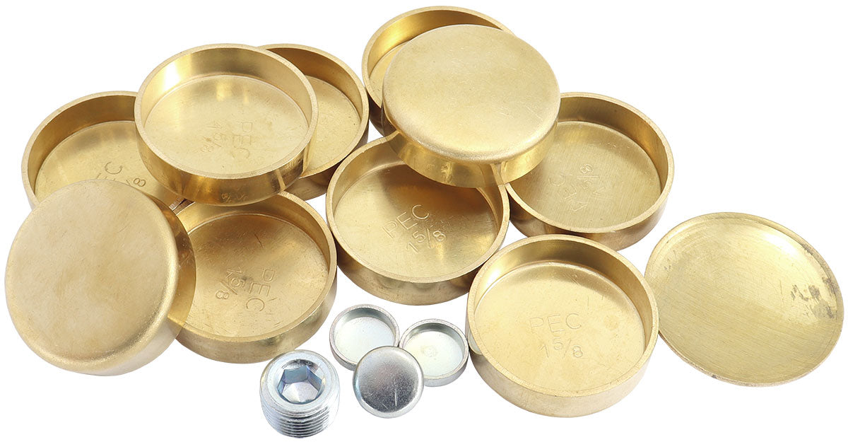 HOLDEN V8 WELSH PLUG KIT 253 308 304 BRASS Default Title