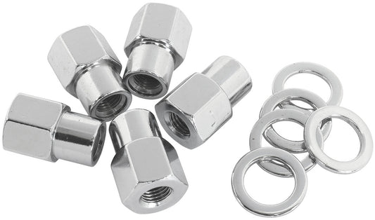 0.550 SHANK OPEN NUTS M12x1.50CHROME M12 x 1.50mm WHEEL (5) Default Title