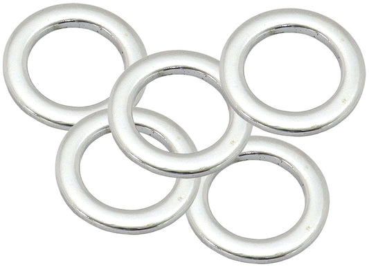STANDARD WHEEL NUT WASHER     CHROM 1.060 OD 0.695 ID 5 PACK