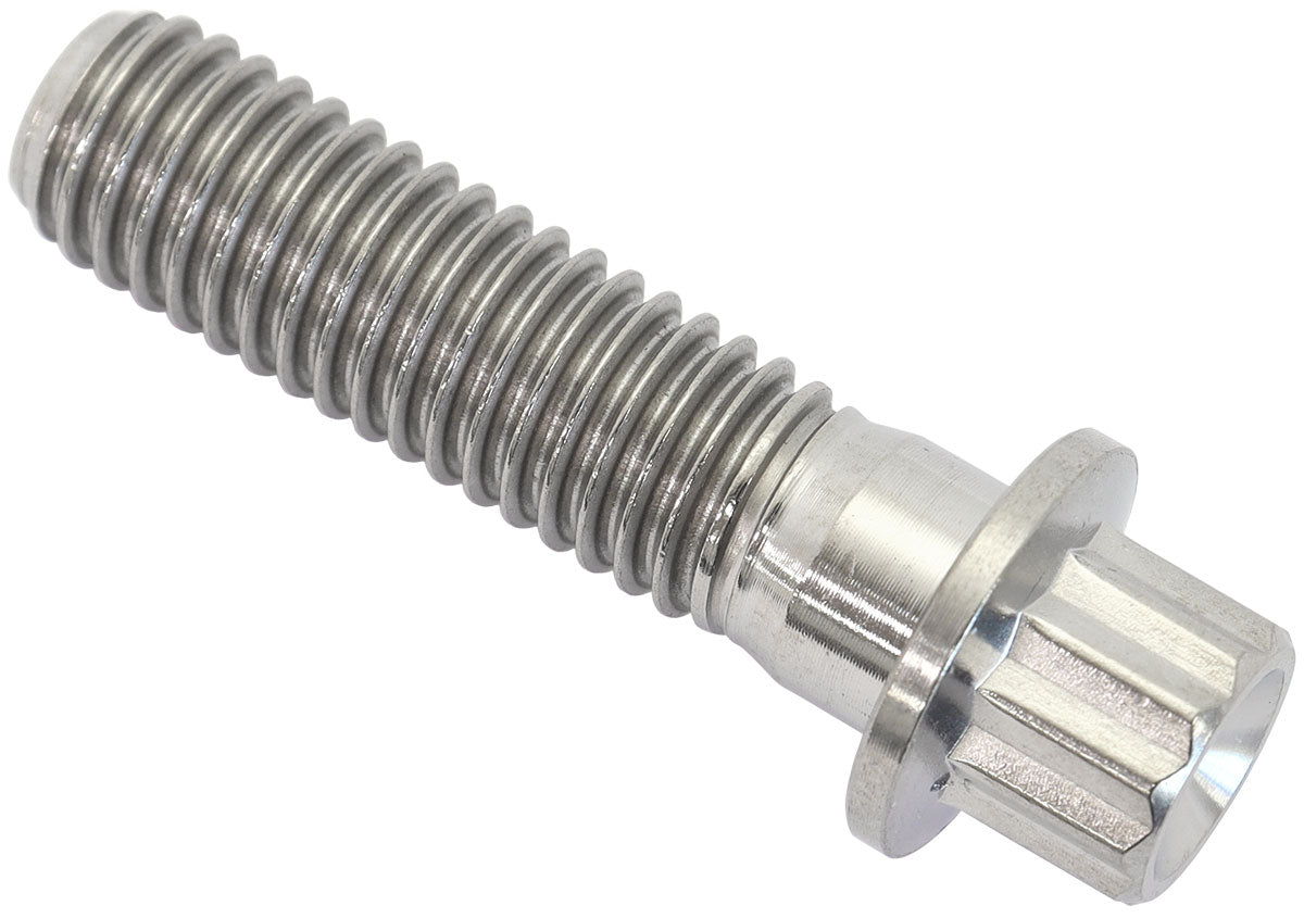 M8x1.25 TITANIUM BOLT 30mm UHL12 POINT SINGLE M8 x 1.25mm Default Title