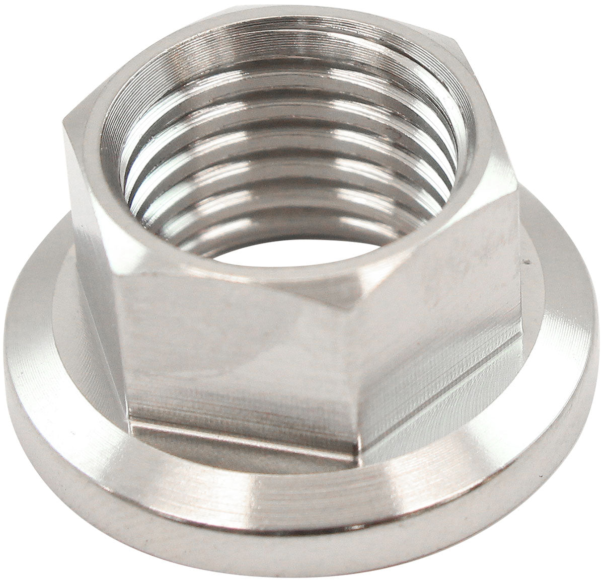 7/16" UNF TITANIUM HEX NUT    6 POINT SINGLE 7/16"-20