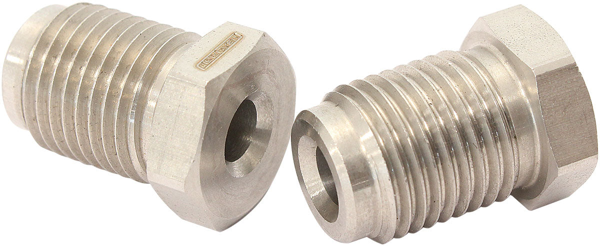 S/S INVERTED FLARE TUBE NUT 3/16" HARD LINE TO 1/2"-20 Default Title
