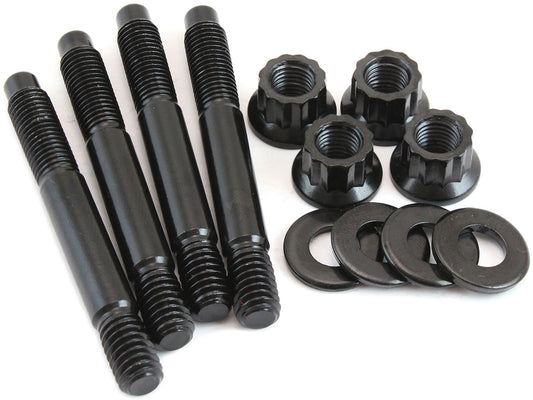 CARBURETTOR STUD KIT SUIT 1"  SPACER 4 PACK 8740 12 POINT