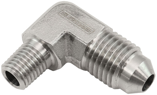 S/S 90 DEG 1/16" NPT TO -4AN