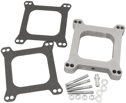 CARBURETTOR ALLOY 1" SPACER   WITH VACUUM PORT 4150 1/8 NPT