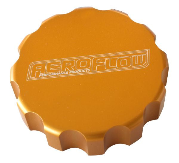 AEROFLOW RADIATOR CAP COVER SMALL STYLE CAP GOLD