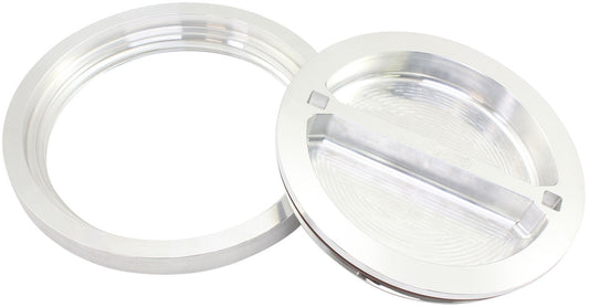 6" WELD BUNG AND RAW CAP      ALLOY ICE BOX FEMALE WELD-ON  WATER Aeroflow - AF 464-96