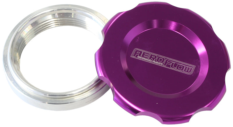 1.5" WELD BUNG AND PURPLE CAP LOW PROFILE FEMALE WELD-ON Default Title