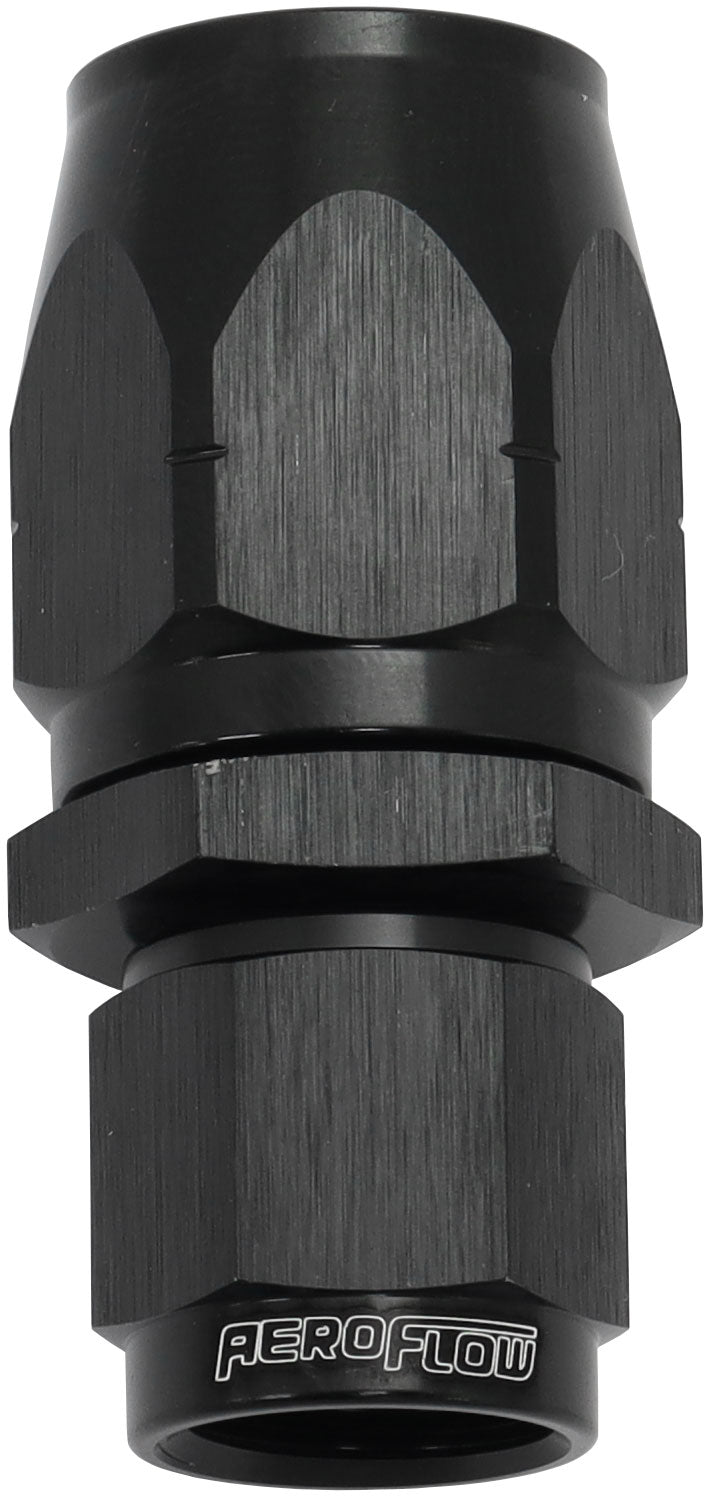 STEPPED STRAIGHT END -8 HOSE TO -6AN EXPANDER HOSE END BLAC