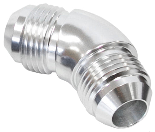 -20AN 45 DEG MALE FLARE UNION SILVER FULL FLOW NO RESTRICTIO Default Title