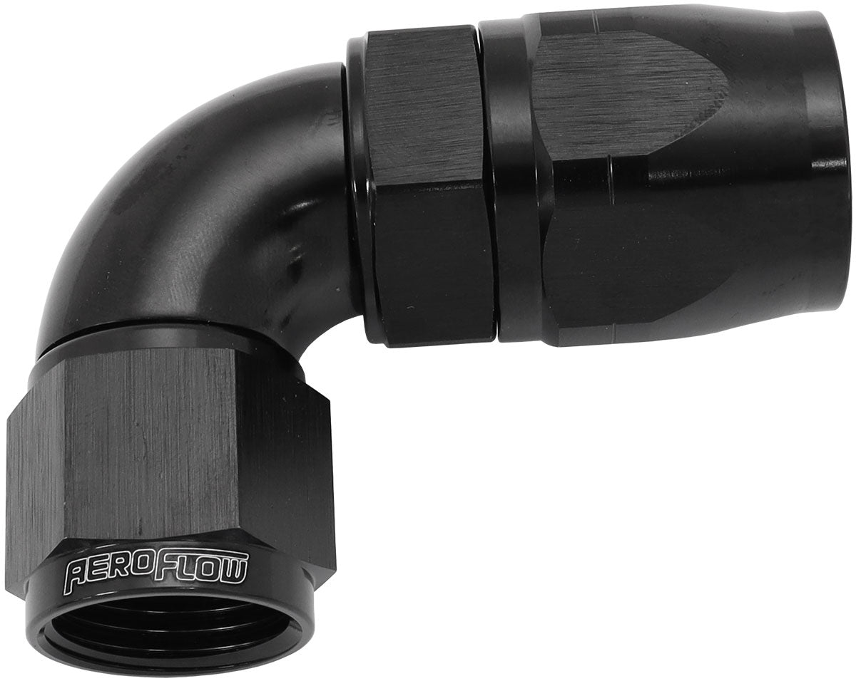 STEPPED 90 DEG HOSEEND -12 HOSTO -10AN EXPANDER HOSE END BLA