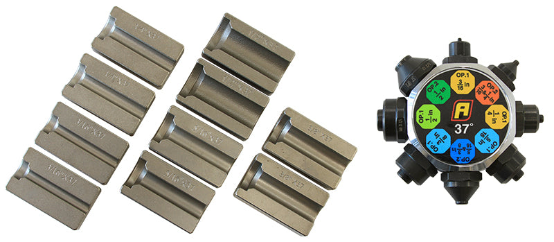 SINGLE / DOUBLE FLARE TOOL AN DIES 3/16,1/4",5/16",3/8",1/2" Default Title