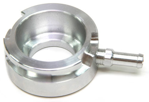 BILLET RADIATOR NECK WELD ON RAW FINISH LARGE CAP 42MM ID Default Title
