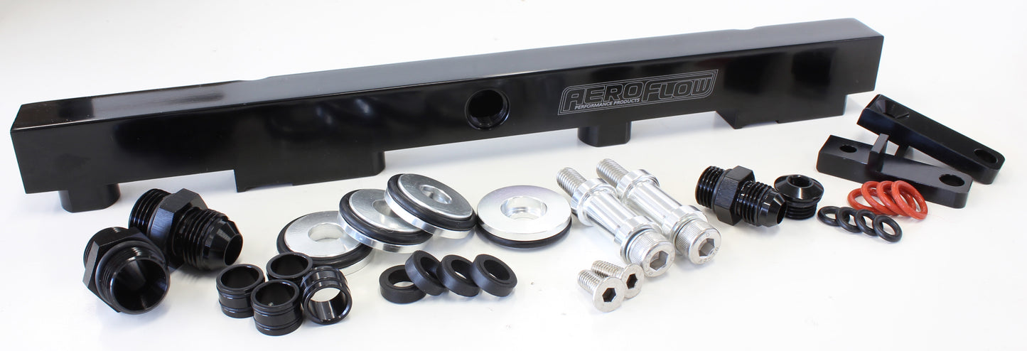 NISSAN S13 SR20 BILLET EFI FUEL RAIL - BLACK Default Title