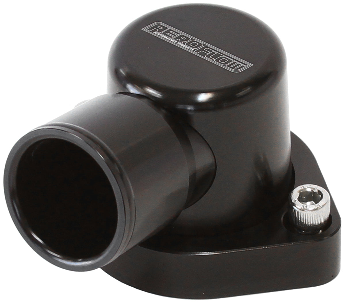 FORD 302 351C 90 DEG SWIVEL BLACK THERMOSTAT HOUSING Default Title