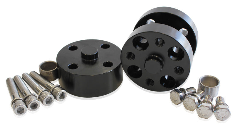WATER PUMP FAN SPACER KIT 1" BLACK SUIT 5/8 OR 3/4 CENTRE Default Title