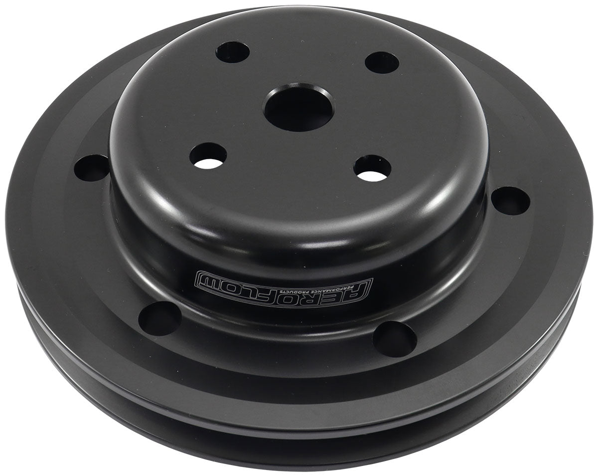 BLACK WATER PUMP V PULLEY HOLDEN V8 HQ-WB Default Title