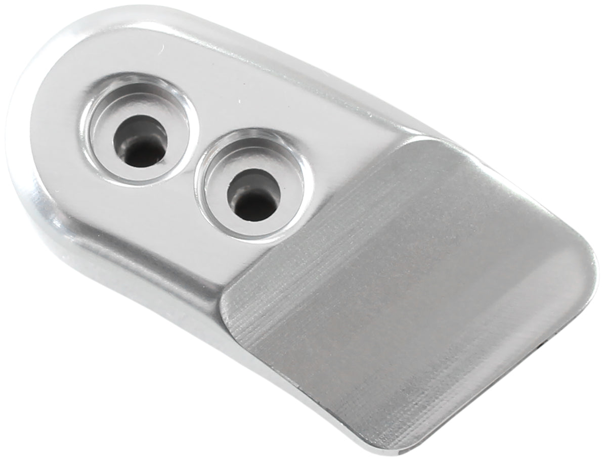 SILVER REVERSE LOCKOUT COVER REPLACEMENT BILLET NITRO PISTOATTACK Aeroflow - AF 72-9920