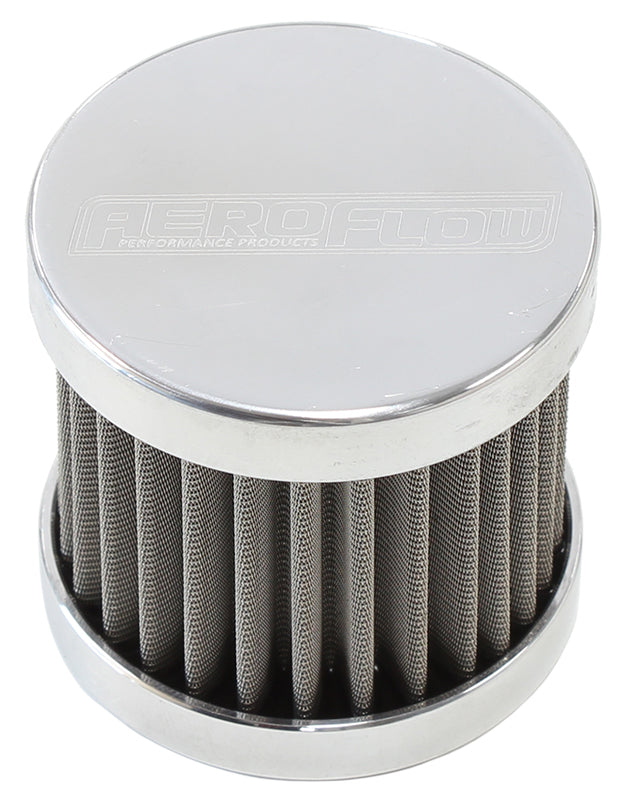 -6AN S/S BILLET BREATHER WITH FEMALE -6AN RE-USABLE Default Title