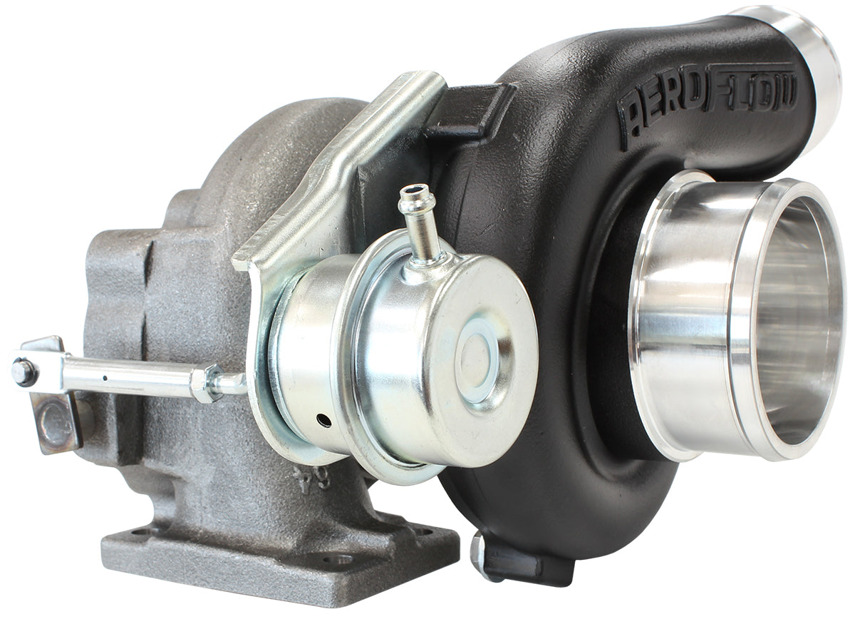 BOOSTED 4647 .64 T28 FLANGE 5 BOLT OUTLET GTX2860 BLACK